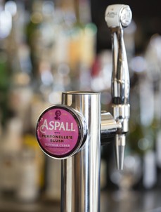Drinks dispense services for Aspall Cyder